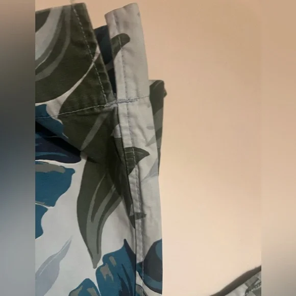 Vintage Women’s Lucky Brand Floral Pants Military Crop, Size 8, 100% Cotton - Picture 8 of 8